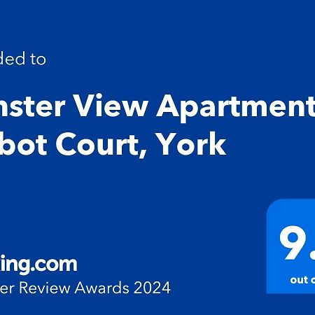 Minster View Apartment At Talbot Court, 约克 外观 照片